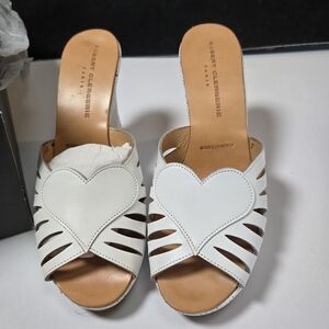 Robert Clergerie White Leather Women's Shoes